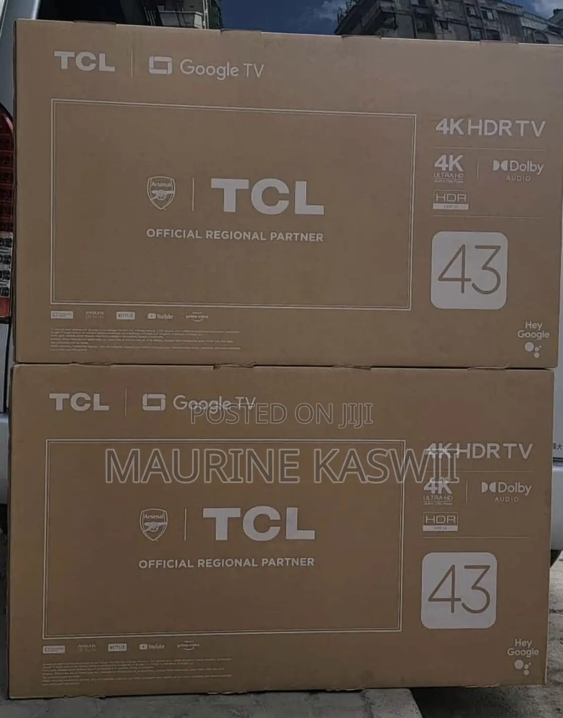TCL 43 “ 43 V6b Uhd Smart Google
