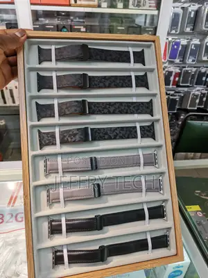 Hybrid Silicone-Leather Apple Watch Band