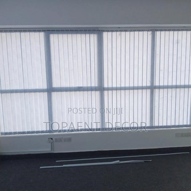 Bright Easy to Clean Vertical Office Blinds - main view
