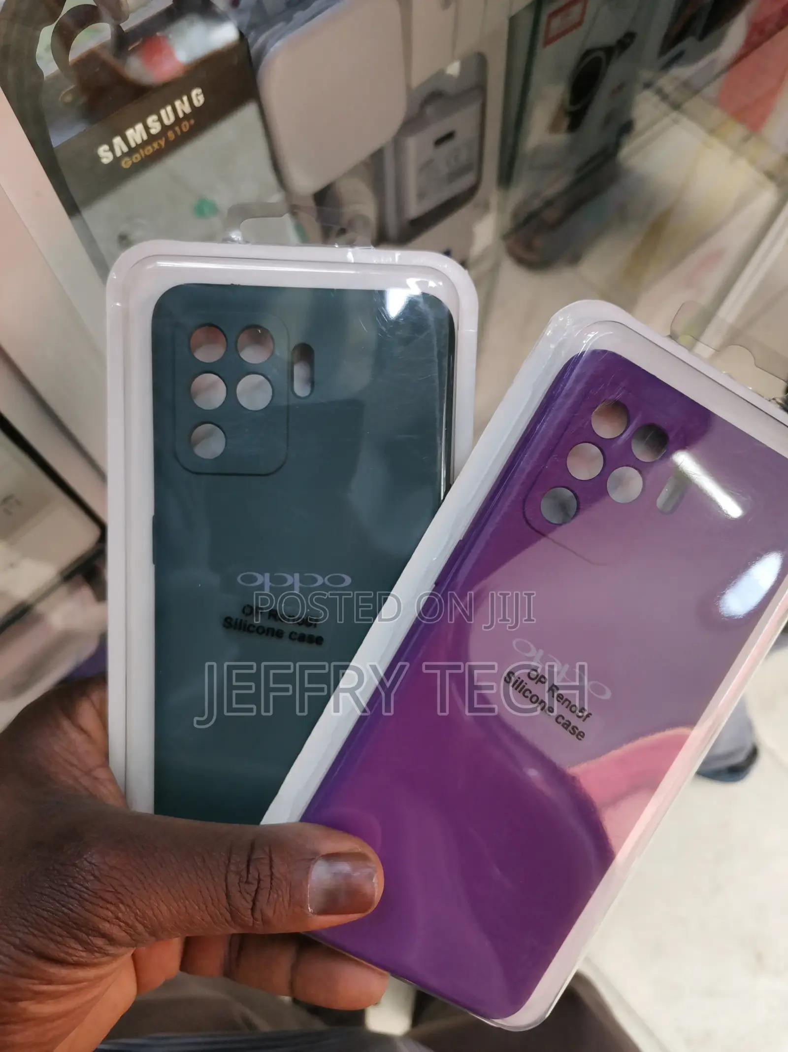 Case for Oppo Reno 5f/Oppo Reno5 Lite, Liquid Silicone Prote