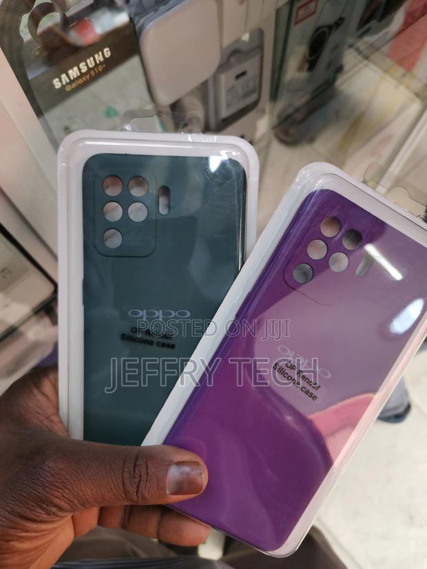 Case for Oppo Reno 5f/Oppo Reno5 Lite, Liquid Silicone Prote - thumbnail 2