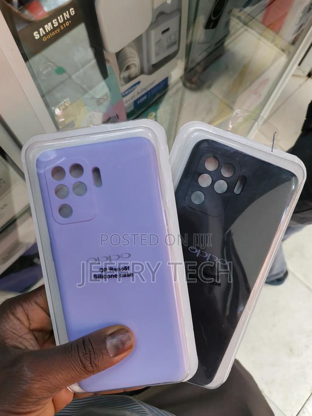 Case for Oppo Reno 5f/Oppo Reno5 Lite, Liquid Silicone Prote - thumbnail 3