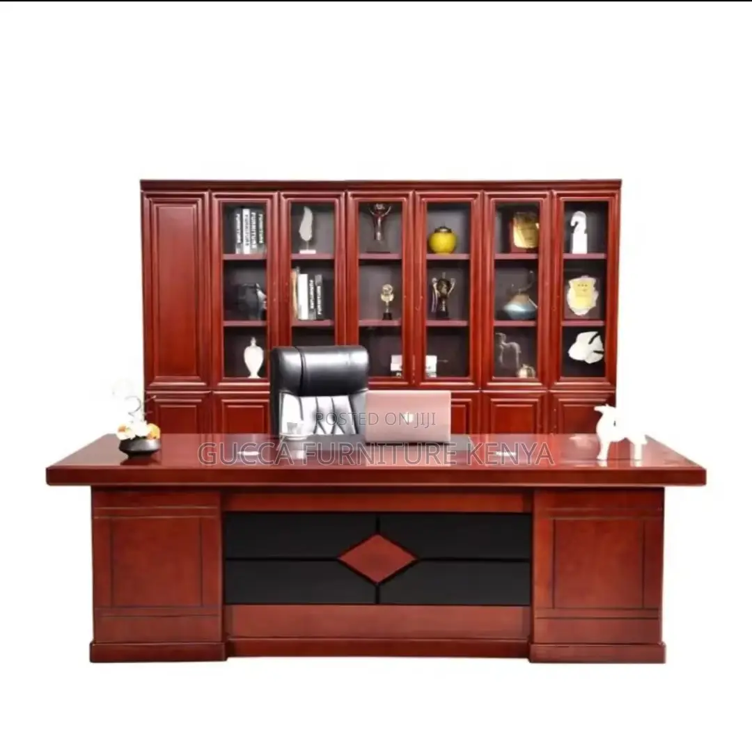 Office Tables:1800mm Executive Boss Table With Sub-Cabinet