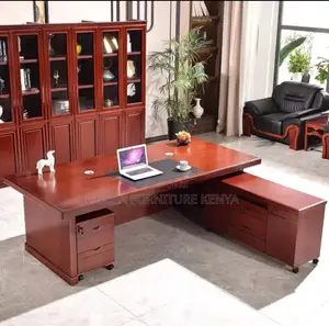 Office Tables:1800mm Executive Boss Table With Sub-Cabinet