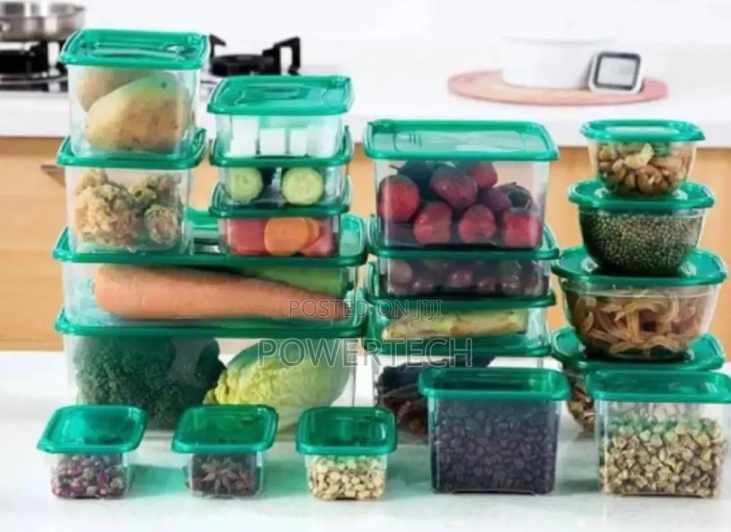17pcs Food Storage Containers.