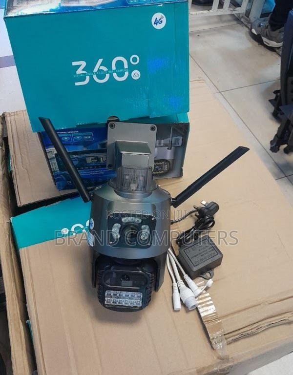 4G Dual Lens Simcard Wireless Simcard Camera PTZ New AC