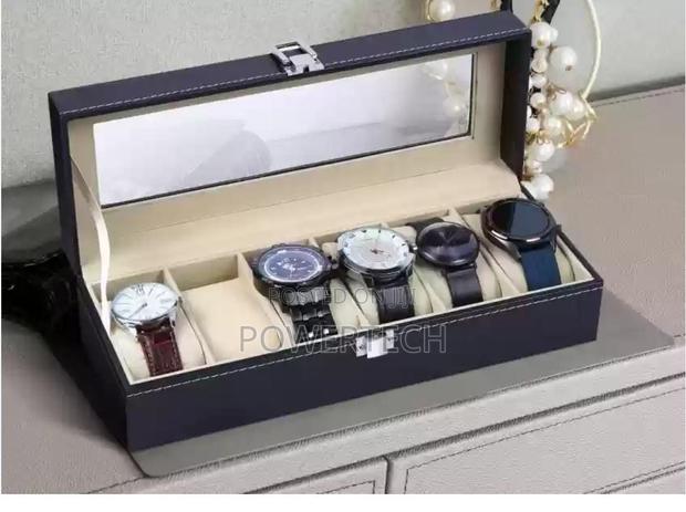 6 Slots Watch Organizer/Storage Box*. - main view
