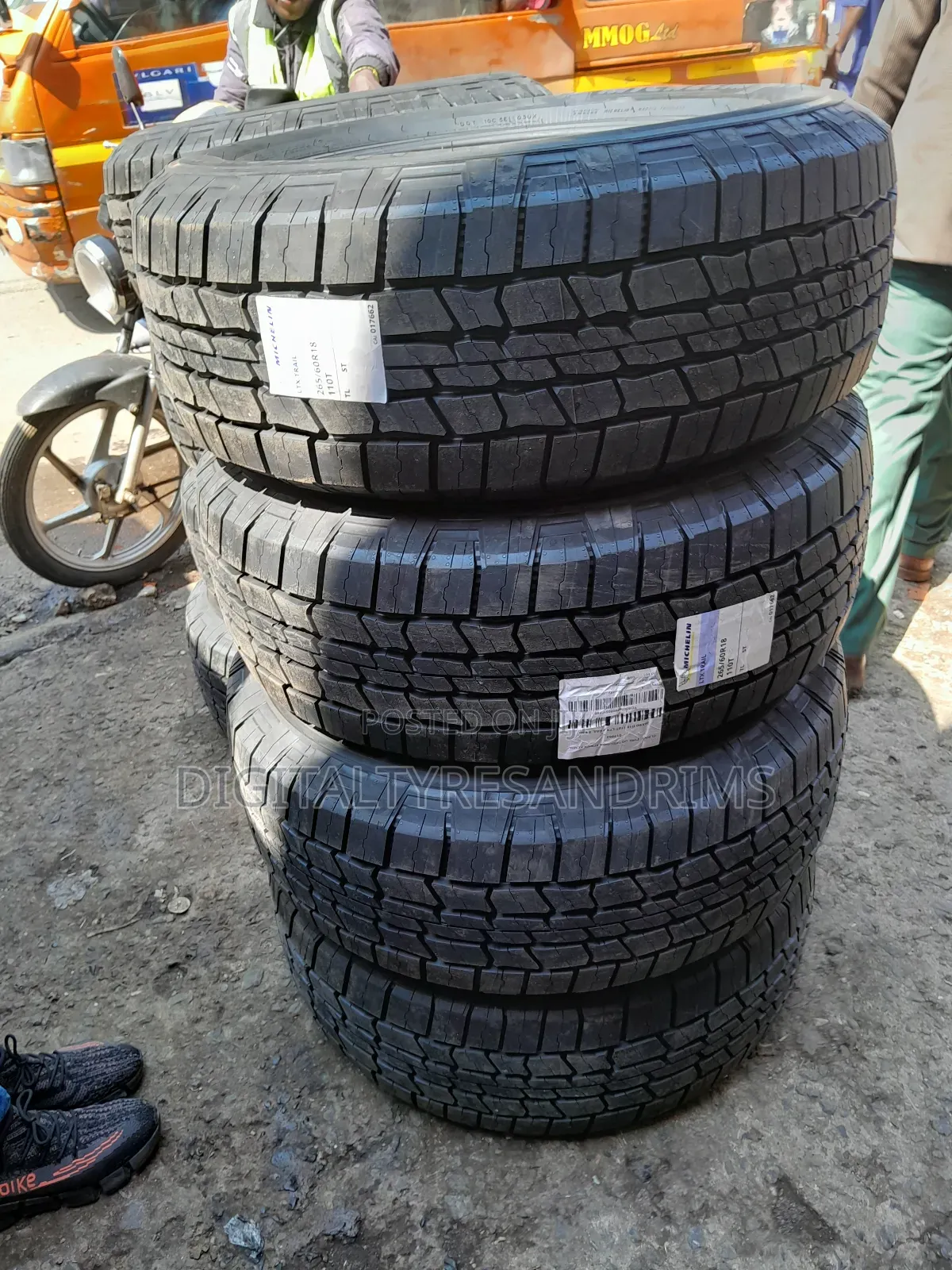 265/60r18 Michelin Tyres Brand New