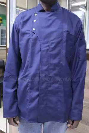 Navy Blue Chef Jacket
