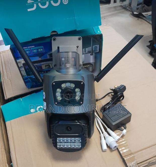 4G Simcard Dome PTZ Wireless Camera 2 Way Audio - main view