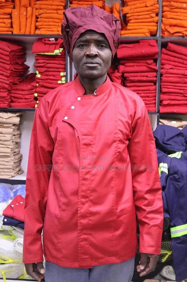 Affordable Chef Jacket And Chef Cap - main view