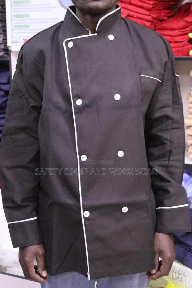 Black Chef Jacket - main view