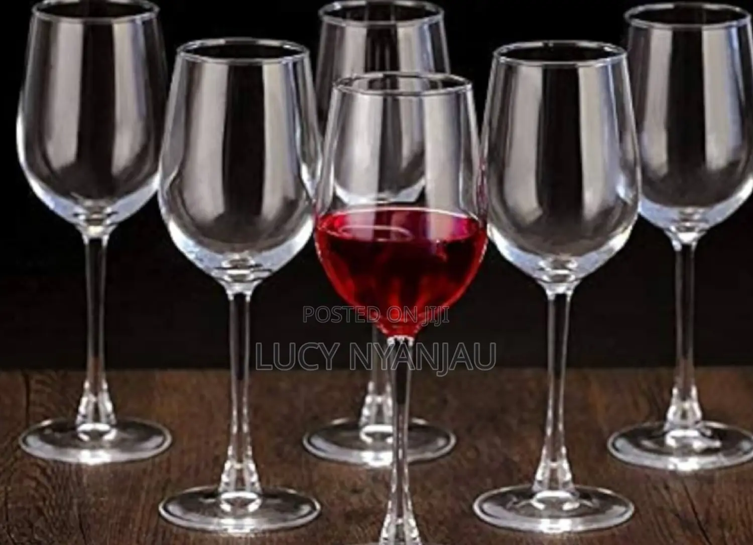 Wine Glasses Set of 6