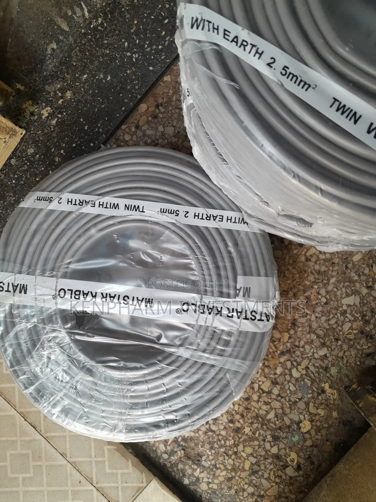 2.5mm Twin With Earth Cable, 3 Core; 90mts Perfect Length