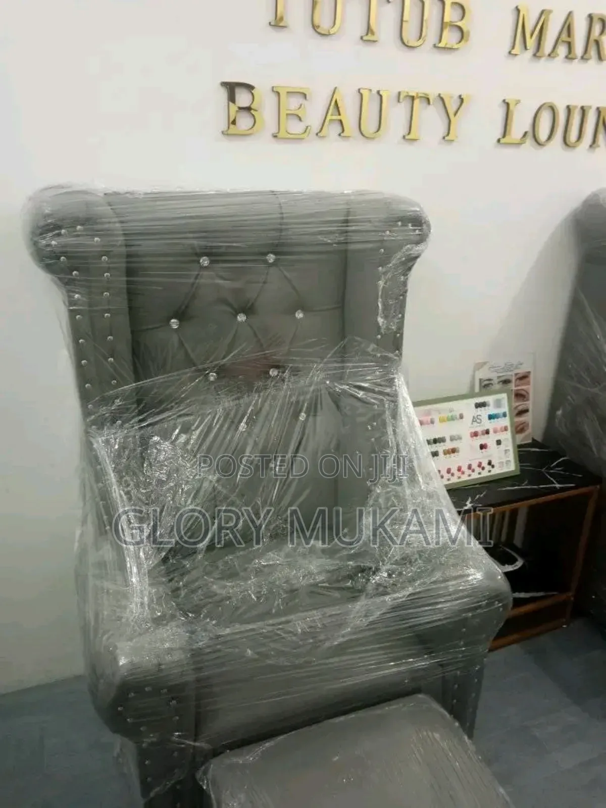 Grey Kings Pedicure Chair
