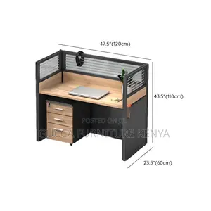 Workstation: One Seater Modular Office Study Workstation