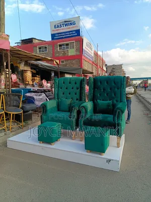 Pedicure Set, 2 Pedicure Seats, 2 Stools And Podium