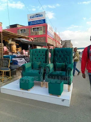 Pedicure Set, 2 Pedicure Seats, 2 Stools And Podium