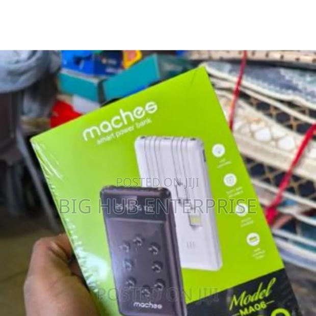 Maches Smart Powerbank With Cables 30000mah