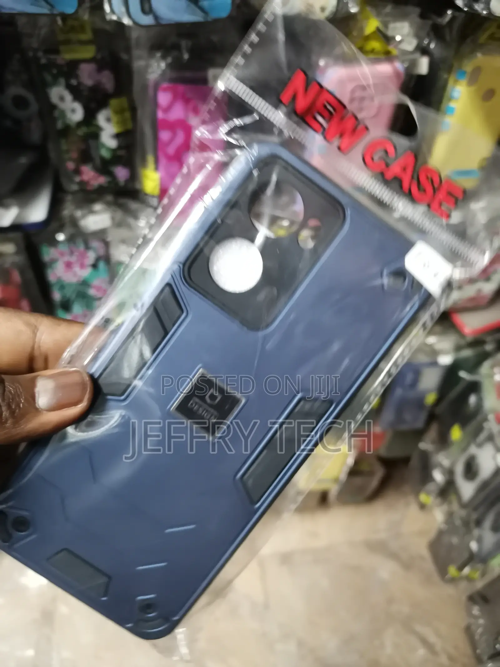 Oppo A57 4g 2022 Hybrid Armor Polycarbonate Case-Blue