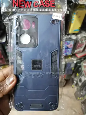 Oppo A57 4g 2022 Hybrid Armor Polycarbonate Case-Blue