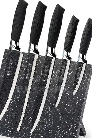 Edenburg Black Knife Marble Set