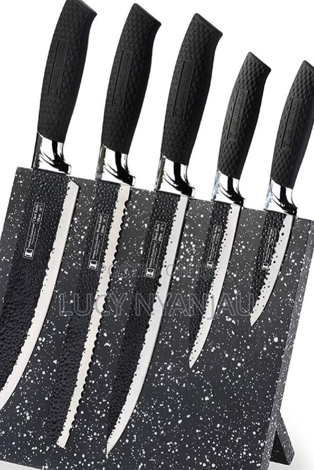 Edenburg Black Knife Marble Set - main view