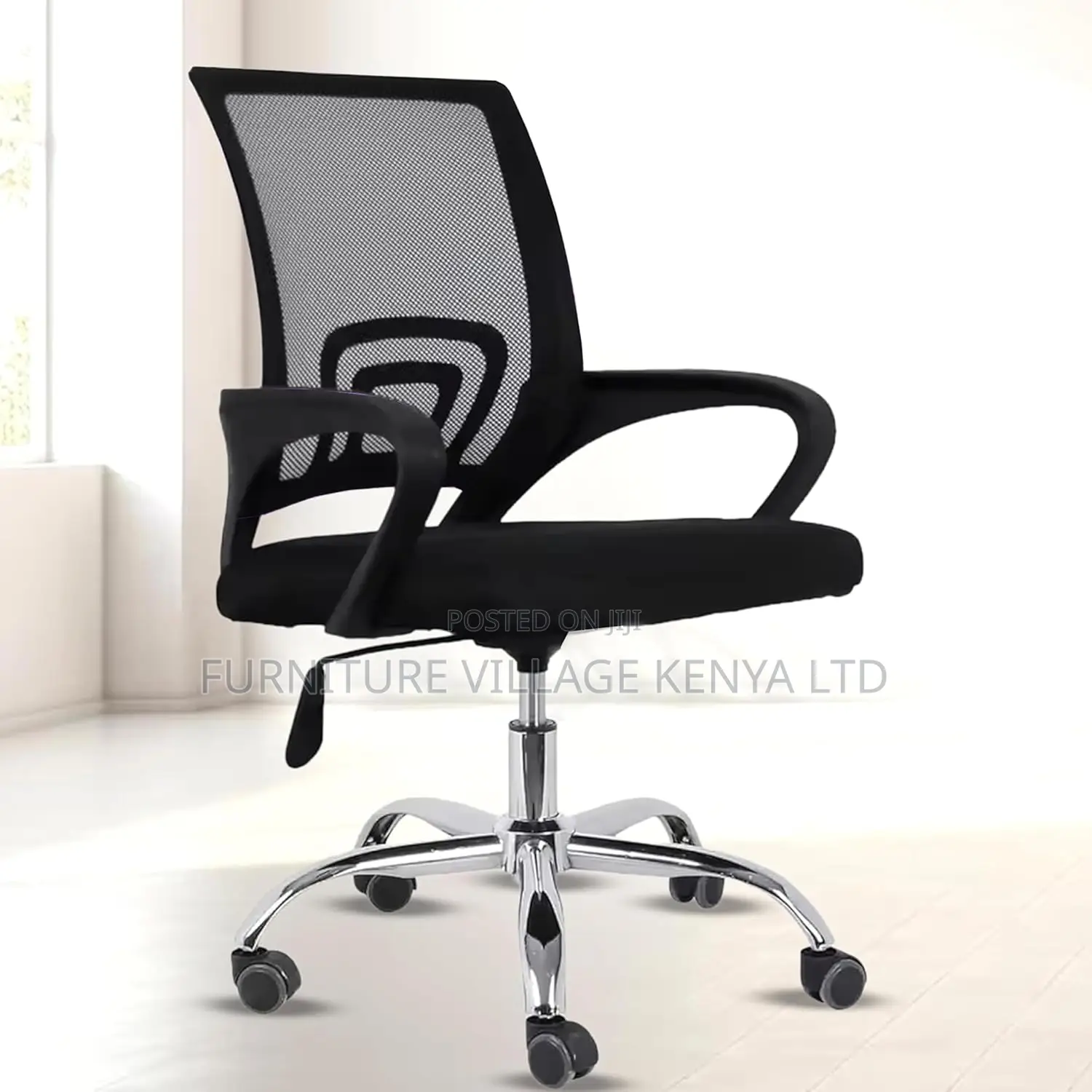 Executive Rolling Swivel Adjustable Mid Back Chair