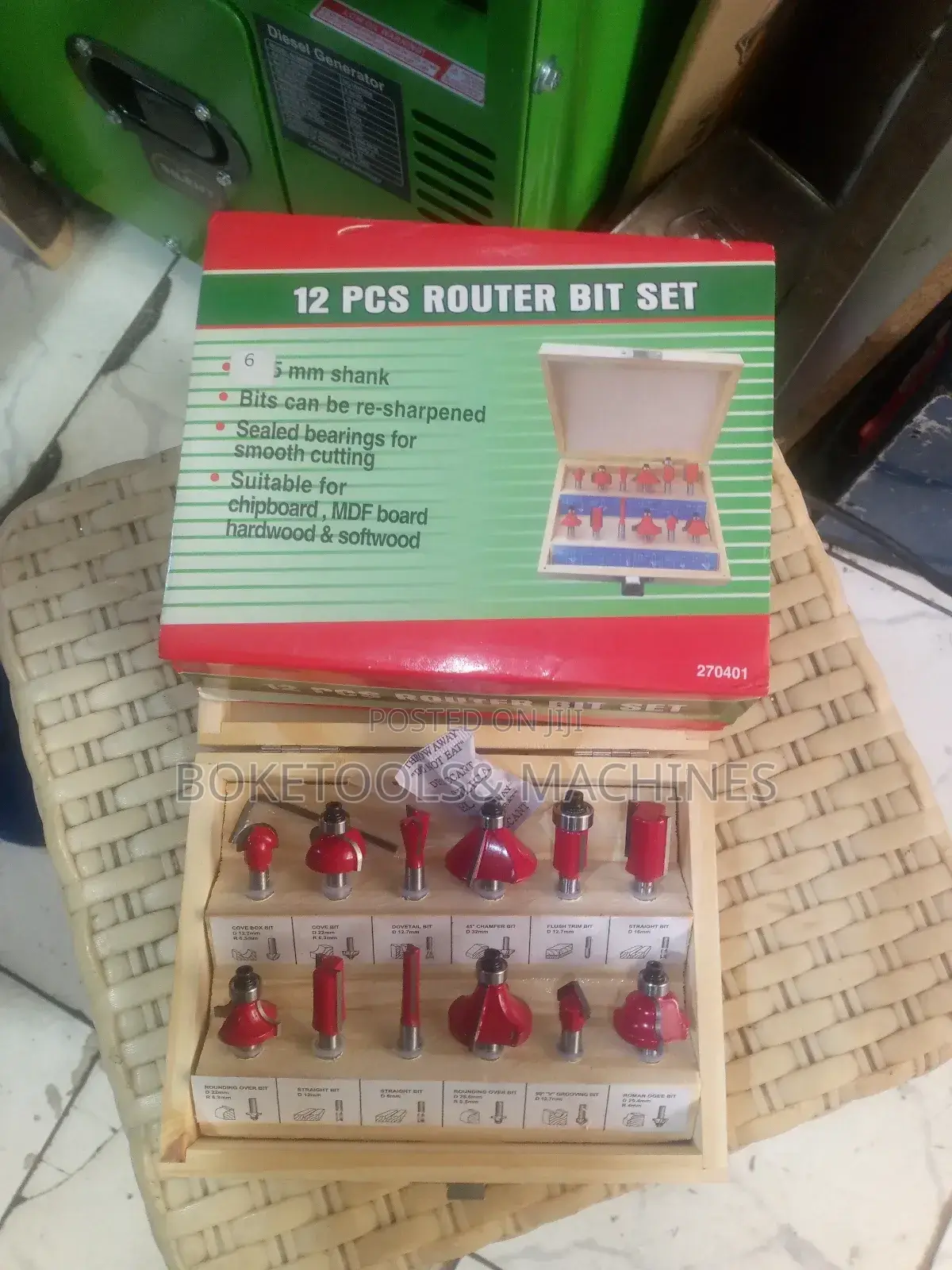 Router Bit 12pieces