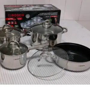 12pcs Bosch Stainless