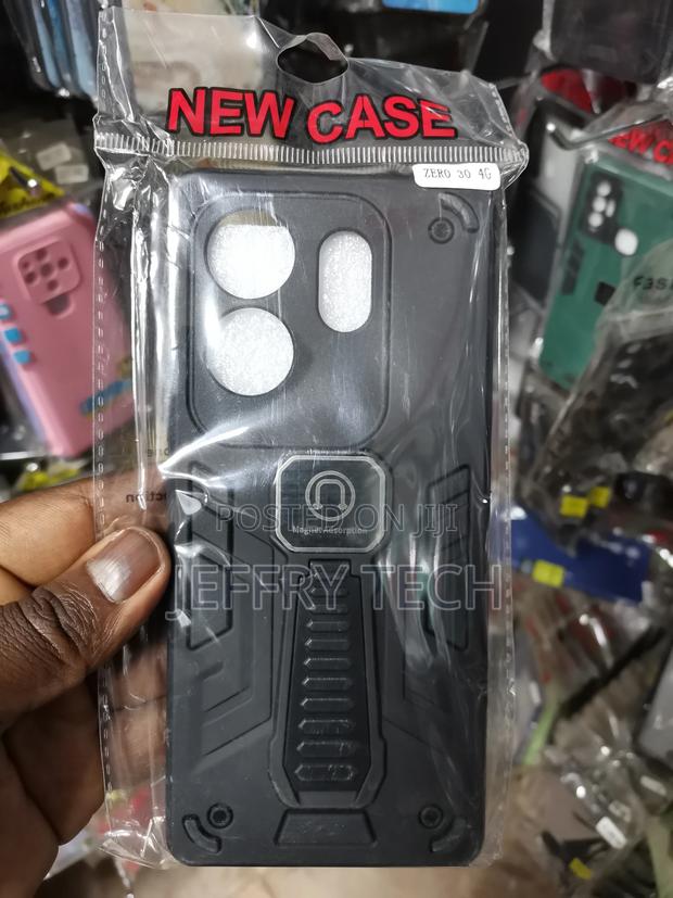 Infinix Zero 30 4G Protective Case TPU Phone Case-Black - main view