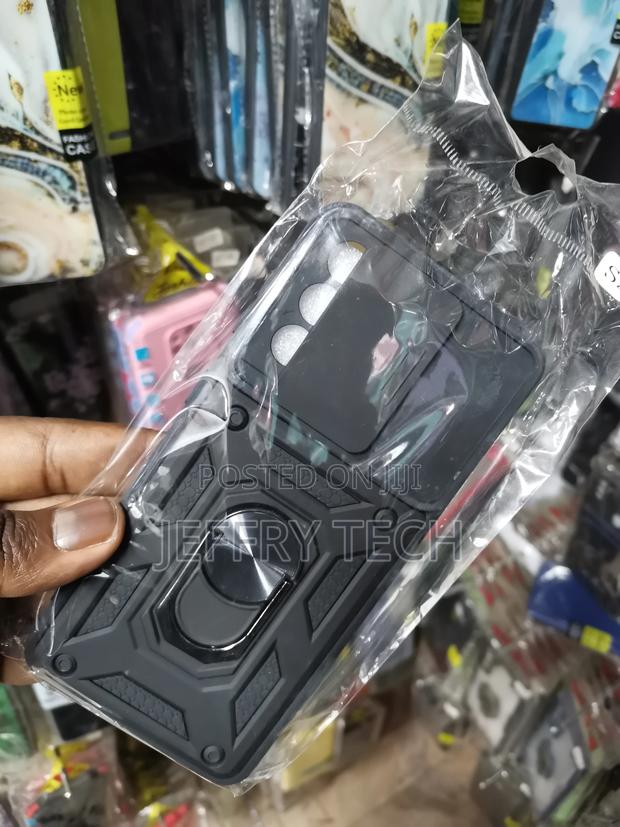 Samsung Galaxy S21 With Camshield Polycarbonate Case -Black - thumbnail 3