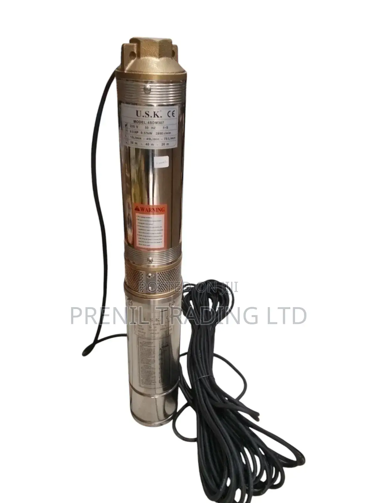 Submersible Pump 0.5hp