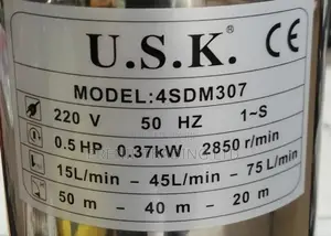 Submersible Pump 0.5hp