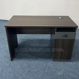 Office Tables:1.4 Meters Writing Table With Lockable Drawers
