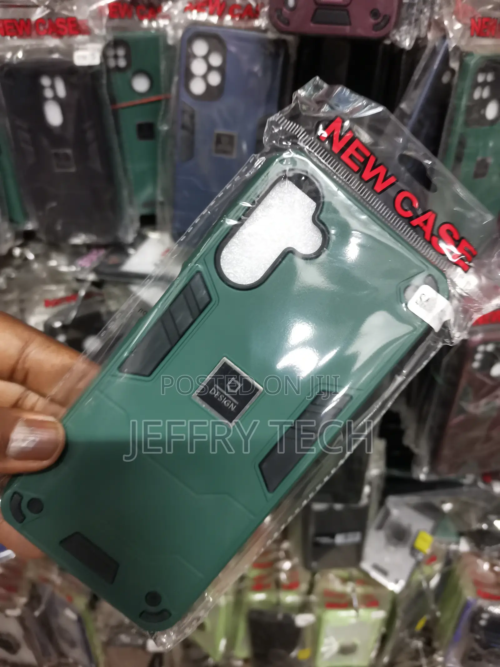 Case for Samsung Galaxy A04s Armor Polycarbonate-Green