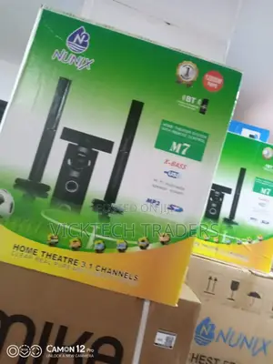 Home Theater System, Nunix 3.1channel,12000watts