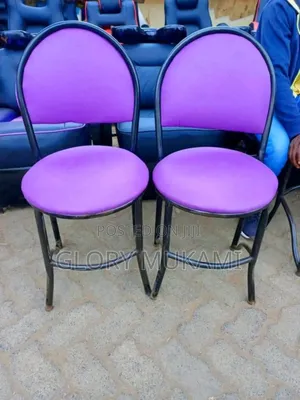 Purple Styling Salon Seats