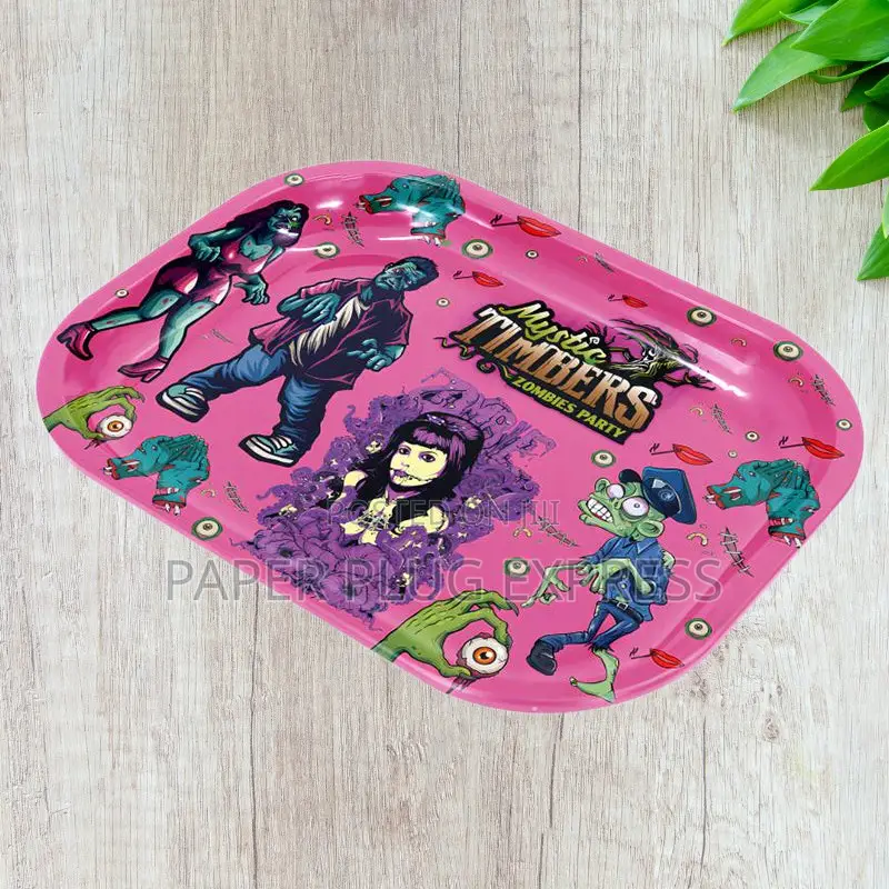 Mystic Timbers Metallic Rolling Tray - Small