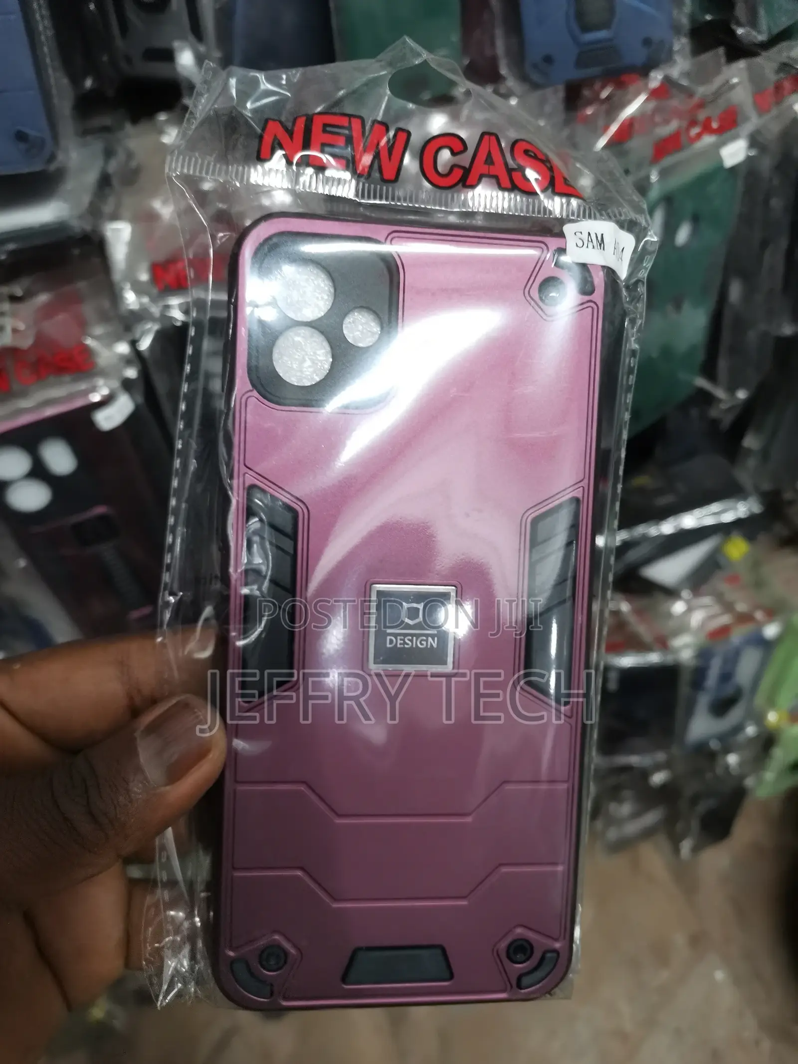 Case for Samsung Galaxy A04 Armor Polycarbonate-Burgundy