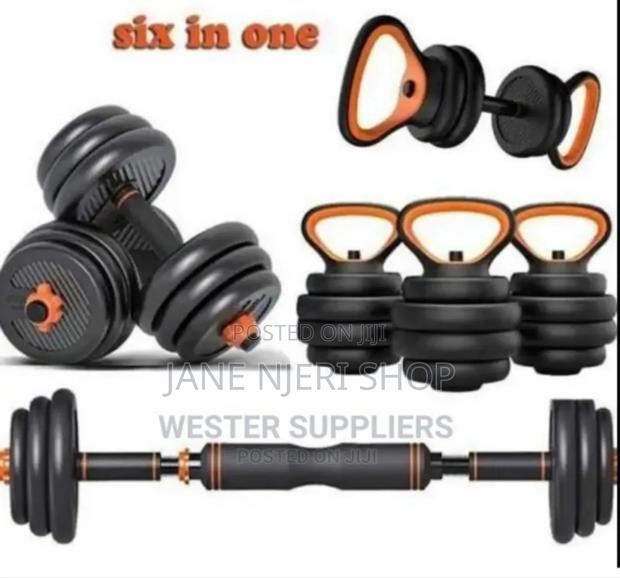 50kg Dumbell Set 6 in 1
