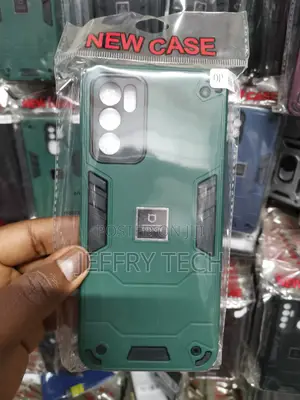 Oppo A16 Lightweight Shockproof Polycarbonate Case-Green