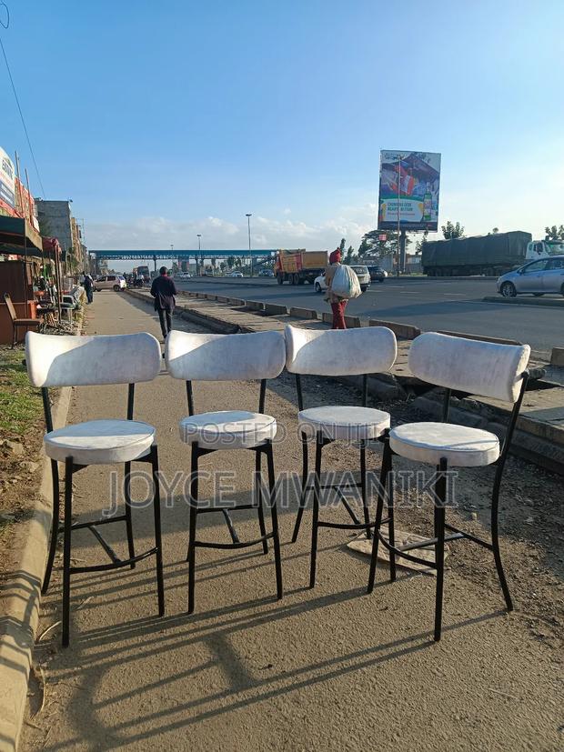 High Stools, Light Grey, Latest  - thumbnail 4