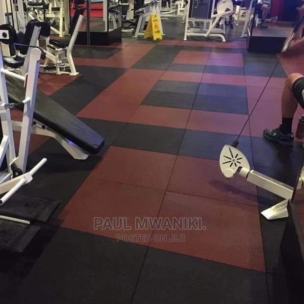 High Quality Gym Rubber Floor Mat Rubber Tiles - thumbnail 2