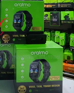 Oraimo Watch 5 OSW-805 2.01"HD Panda Glass 1ATM Smart Watch