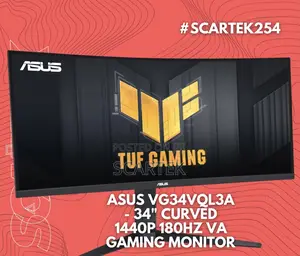 Asus 34inch Curved Gaming Monitor