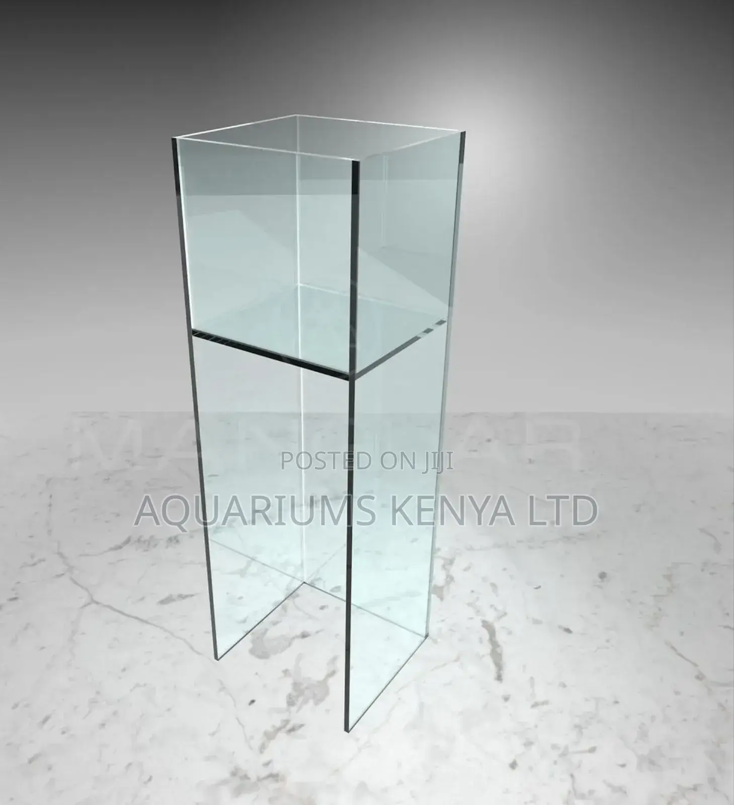 Office Aquarium Cube (Empty) to Self Set Up
