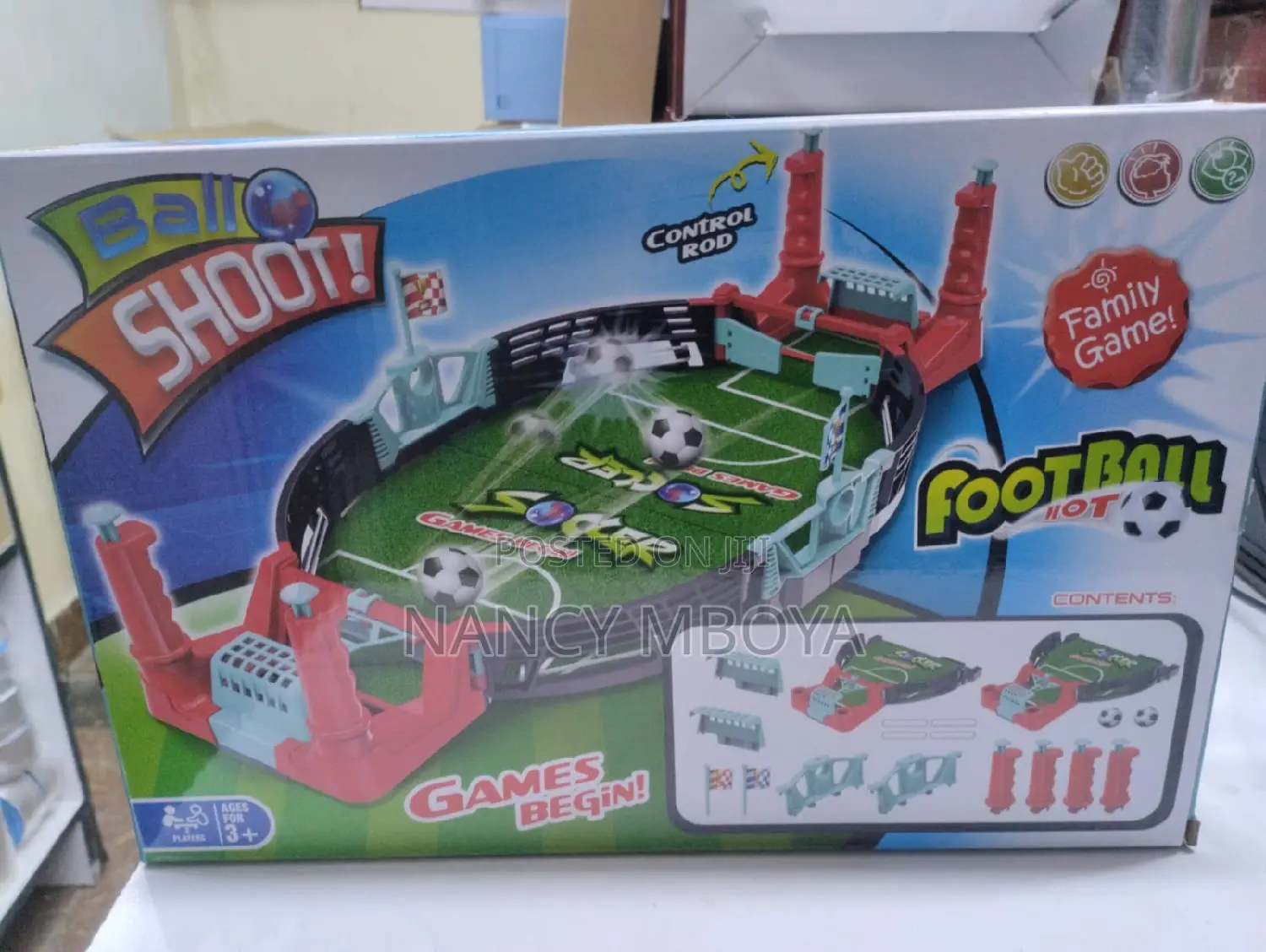 Mini Tabletop Soccer Game Kit