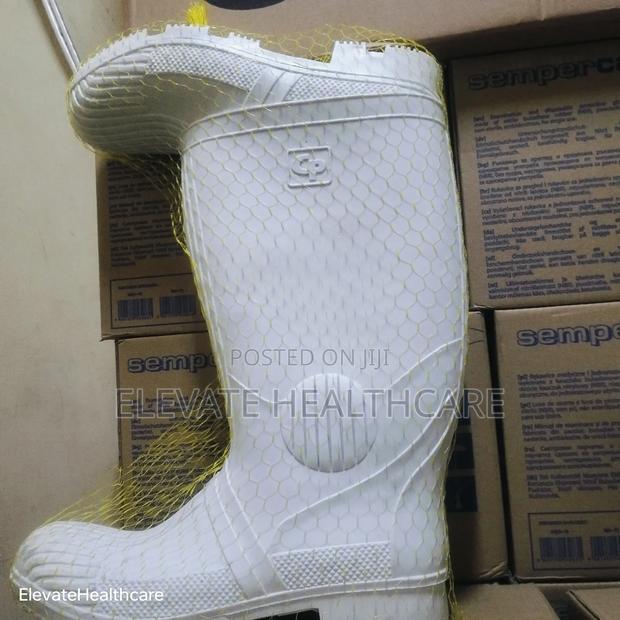 White Heavy Duty Gumboots