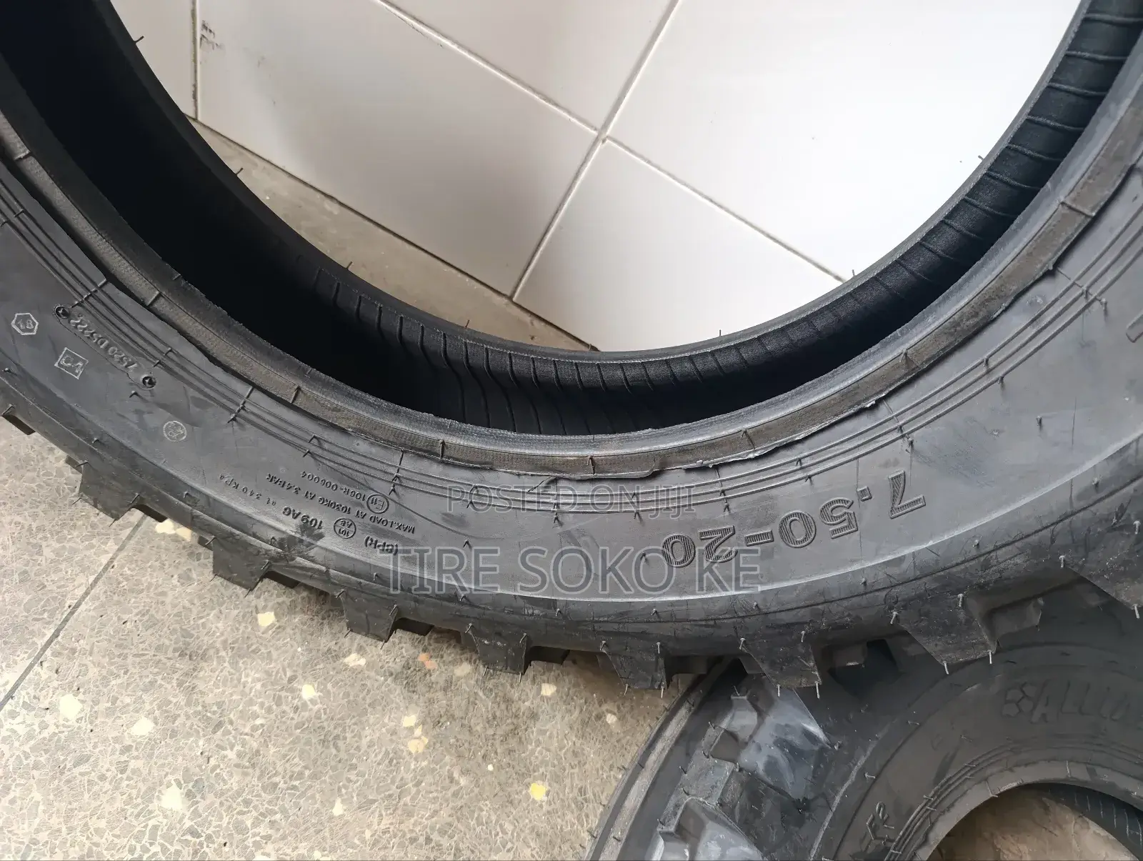 7.50-20 Alliance 303 Farmpro 109A6 8pr Tt
